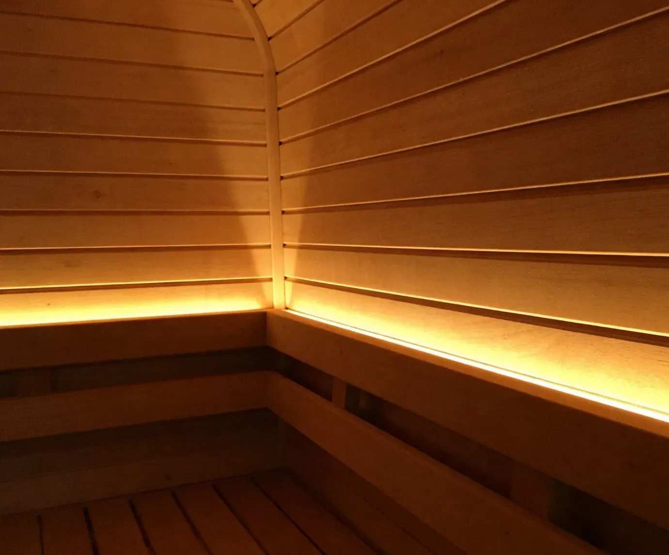 Sauna cube Kuutio anthracite 4 places, vue 8 sur 8