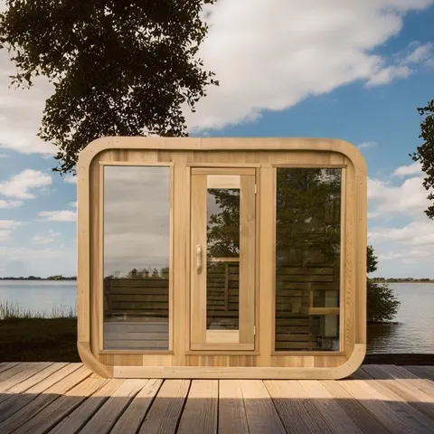 Sauna cube Talo 6 à 8 places