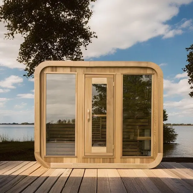 Sauna cube Talo 6 à 8 places