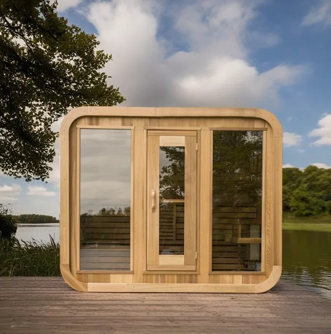 Sauna cube Talo 6 à 8 places, vue 3 sur 7
