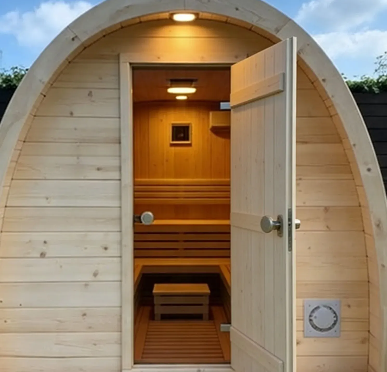 Sauna pod Inari 2 à 3 places, vue 7 sur 8