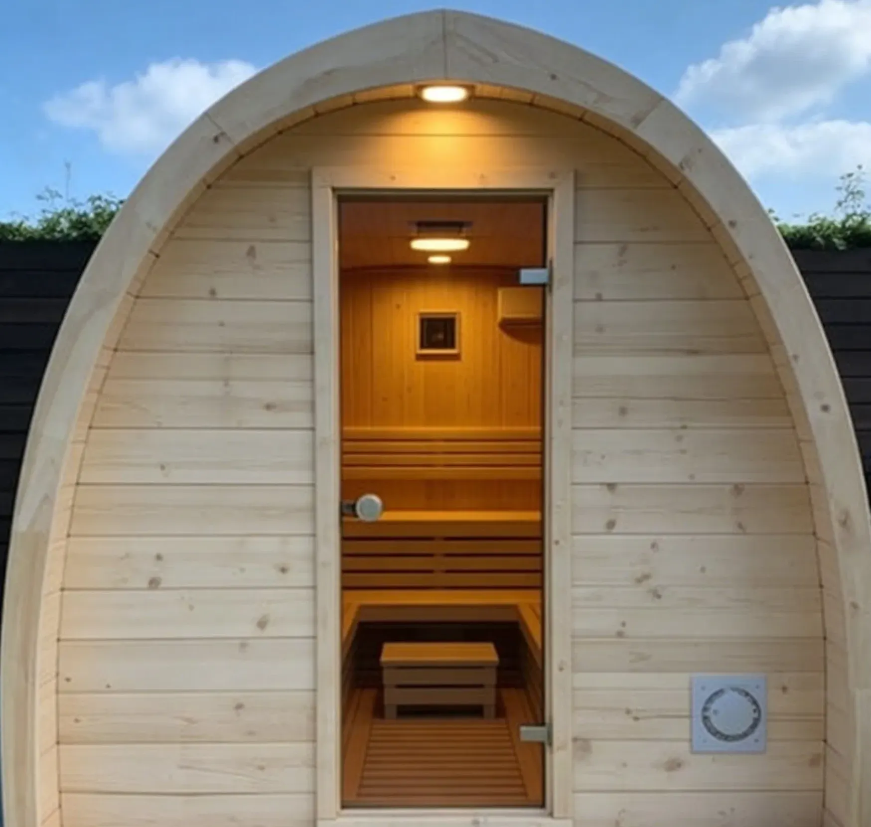 Sauna pod Inari 2 à 3 places, vue 8 sur 8